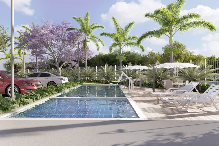 Piscina adulto e infantil do Premier Garden Rio Verde