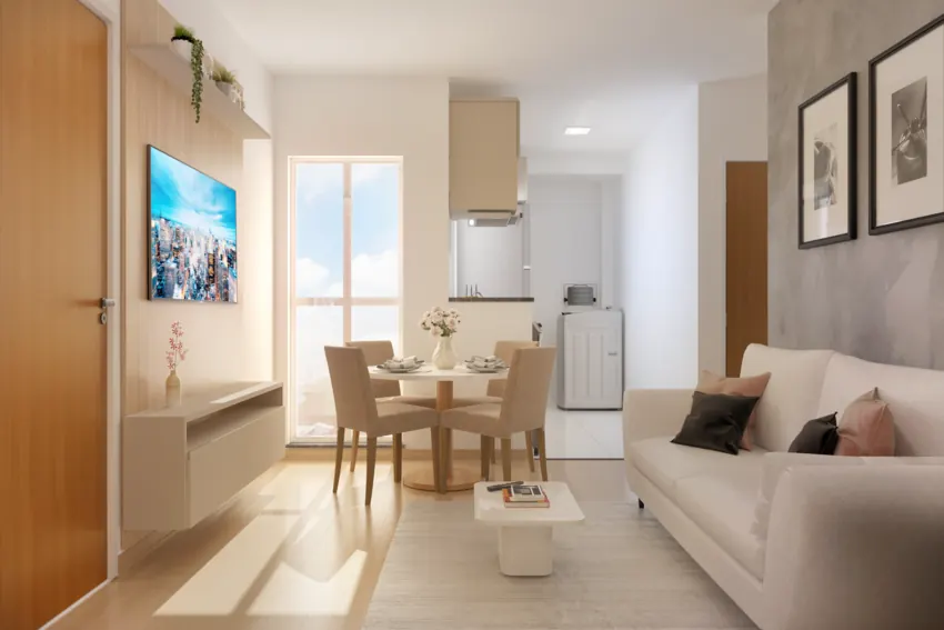 Apartamento 2 quartos de 40,12 m²